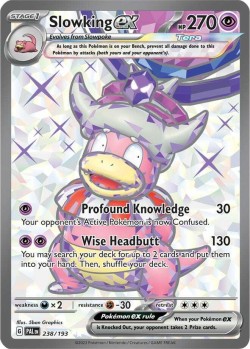 Carte Pokémon: Slowking ex