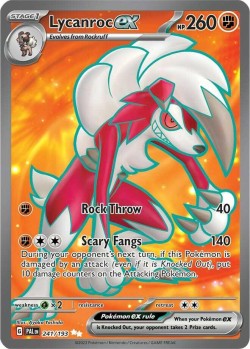 Carte Pokémon: Lycanroc ex