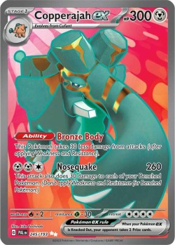 Carte Pokémon: Copperajah ex