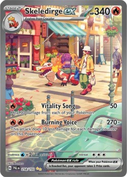 Carte Pokémon: Skeledirge ex