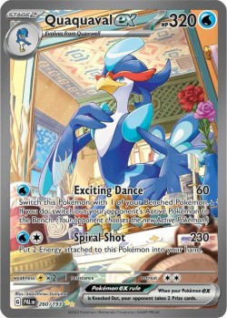 Carte Pokémon: Quaquaval ex
