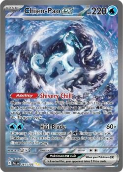 Carte Pokémon: Chien-Pao ex