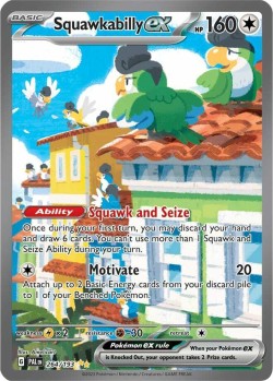 Carte Pokémon: Squawkabilly ex