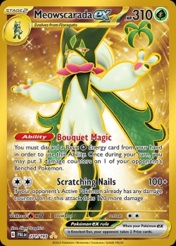 Carte Pokémon: Meowscarada ex