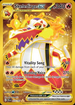 Carte Pokémon: Skeledirge ex