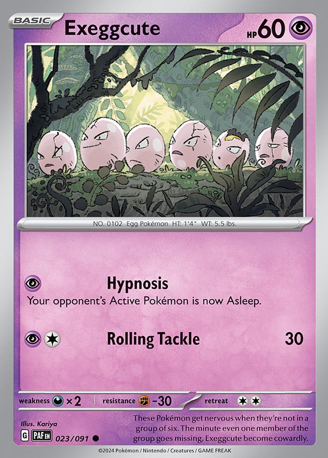 Carte Pokémon: Exeggcute [Noeunoeuf]