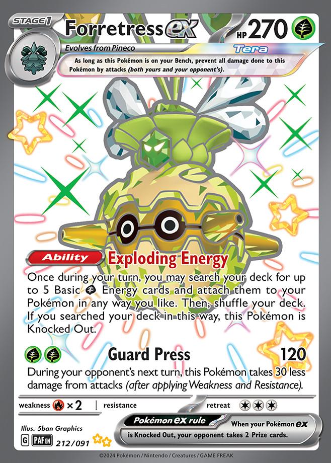 Carte Pokémon: Forretress ex [Foretress ex]