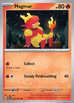 Carte Pokémon: Magmar