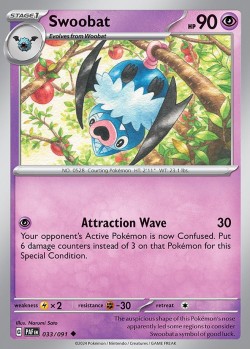Carte Pokémon: Swoobat