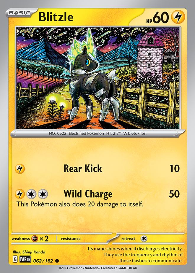 Carte Pokémon: Blitzle [Zébibron]