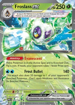Carte Pokémon: Froslass ex