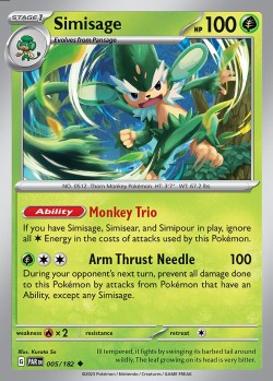 Carte Pokémon: Simisage