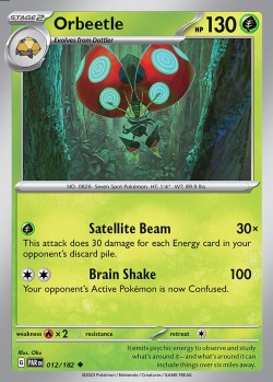Carte Pokémon: Orbeetle