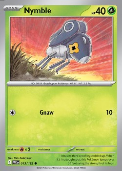 Carte Pokémon: Nymble