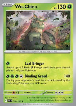 Carte Pokémon: Wo-Chien