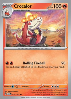 Carte Pokémon: Crocalor