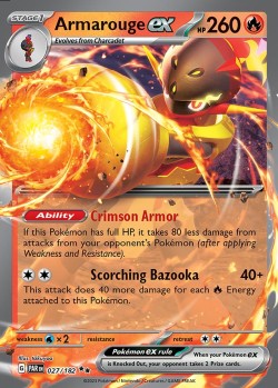 Carte Pokémon: Armarouge ex