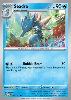 Carte Pokémon: Seadra