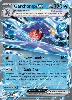 Carte Pokémon: Garchomp ex