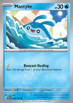 Carte Pokémon: Mantyke