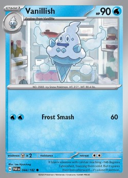 Carte Pokémon: Vanillish