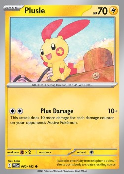 Carte Pokémon: Plusle