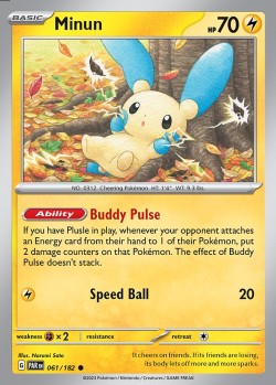 Carte Pokémon: Minun