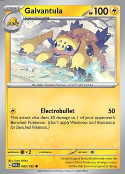 Carte Pokémon: Galvantula