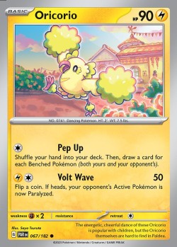 Carte Pokémon: Oricorio