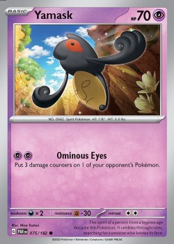 Carte Pokémon: Yamask