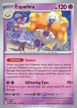 Carte Pokémon: Espathra