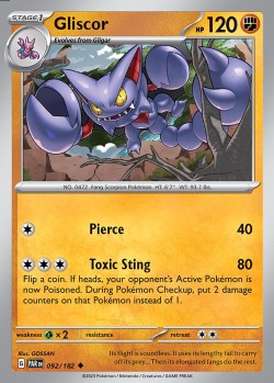 Carte Pokémon: Gliscor