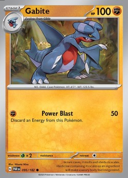 Carte Pokémon: Gabite