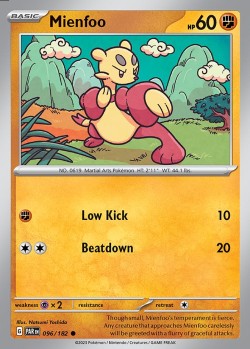 Carte Pokémon: Mienfoo