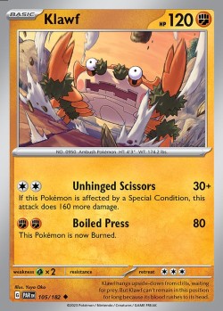 Carte Pokémon: Klawf