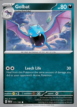 Carte Pokémon: Golbat