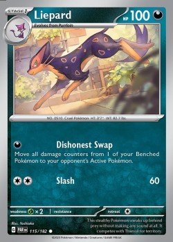 Carte Pokémon: Liepard