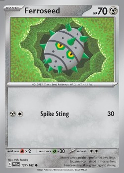 Carte Pokémon: Ferroseed