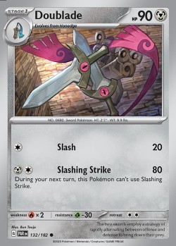 Carte Pokémon: Doublade