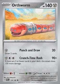 Carte Pokémon: Orthworm