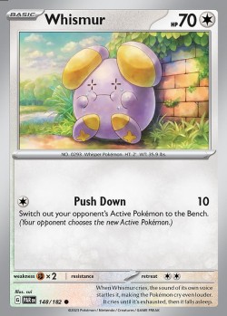 Carte Pokémon: Whismur