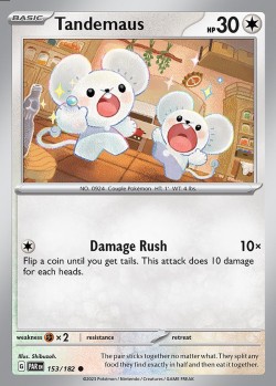 Carte Pokémon: Tandemaus