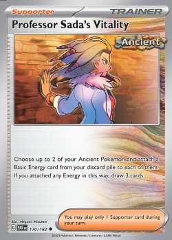 Carte Pokémon: Professor Sada's Vitality