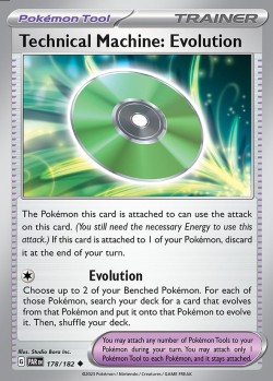 Carte Pokémon: Technical Machine: Evolution