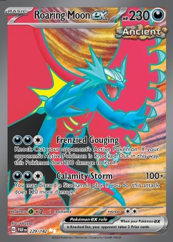 Carte Pokémon: Roaring Moon ex