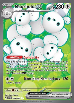 Carte Pokémon: Maushold ex