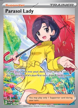 Carte Pokémon: Parasol Lady