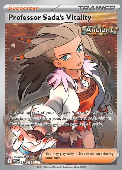 Carte Pokémon: Professor Sada's Vitality