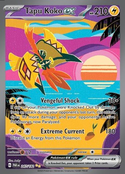 Carte Pokémon: Tapu Koko ex