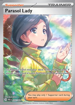 Carte Pokémon: Parasol Lady